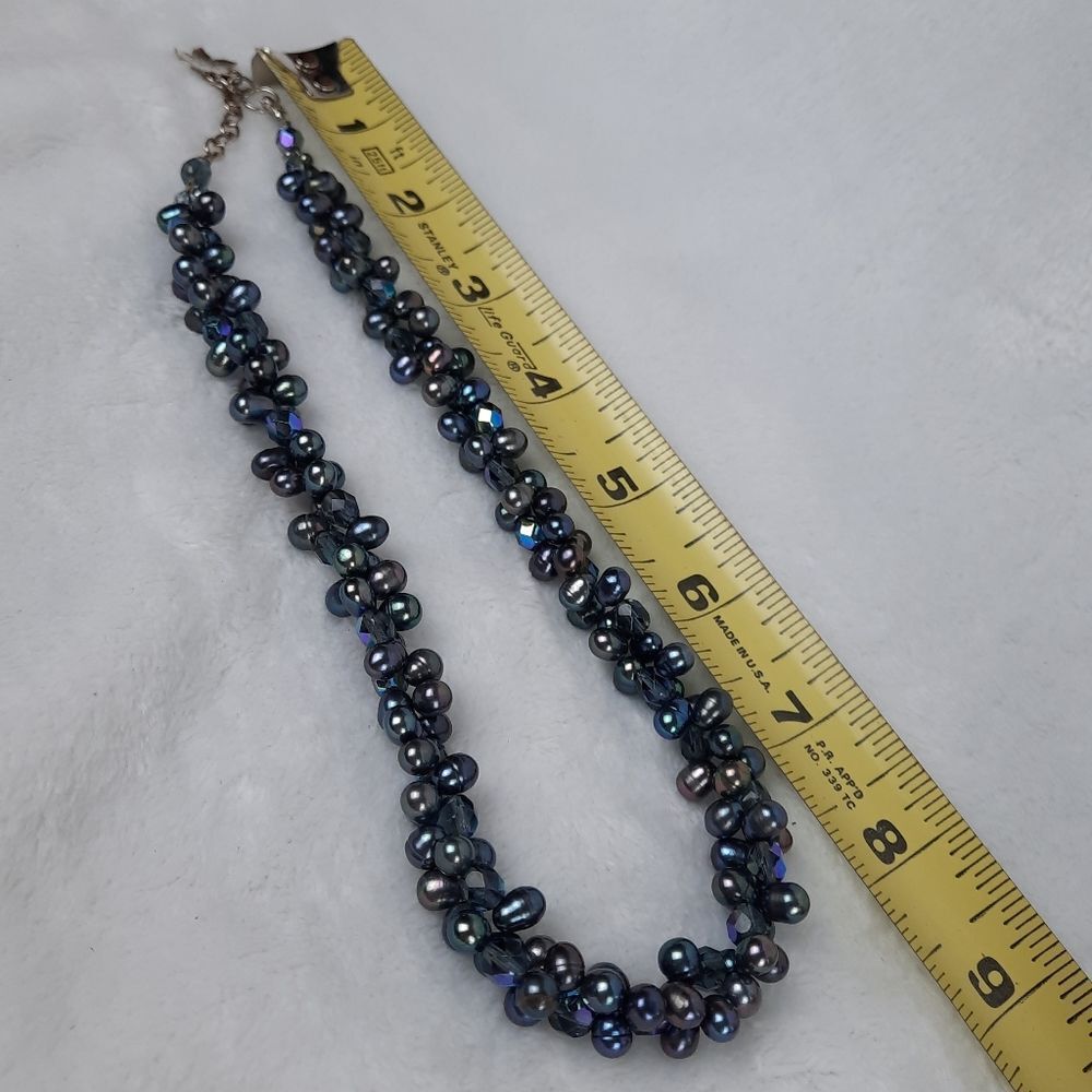 Freshwater Pearl Luminous Layered Necklace - Picture 6 of 8